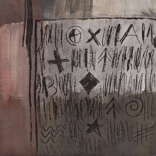 Keim Musterplatte, Sgraffito-Technik, MAZ Datenblatt P052